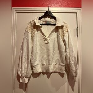 FREE PEOPLE BEACH TERRY PULLOVER